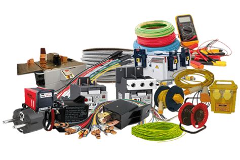 Matériel électrique, équipement électrique et fourniture  .